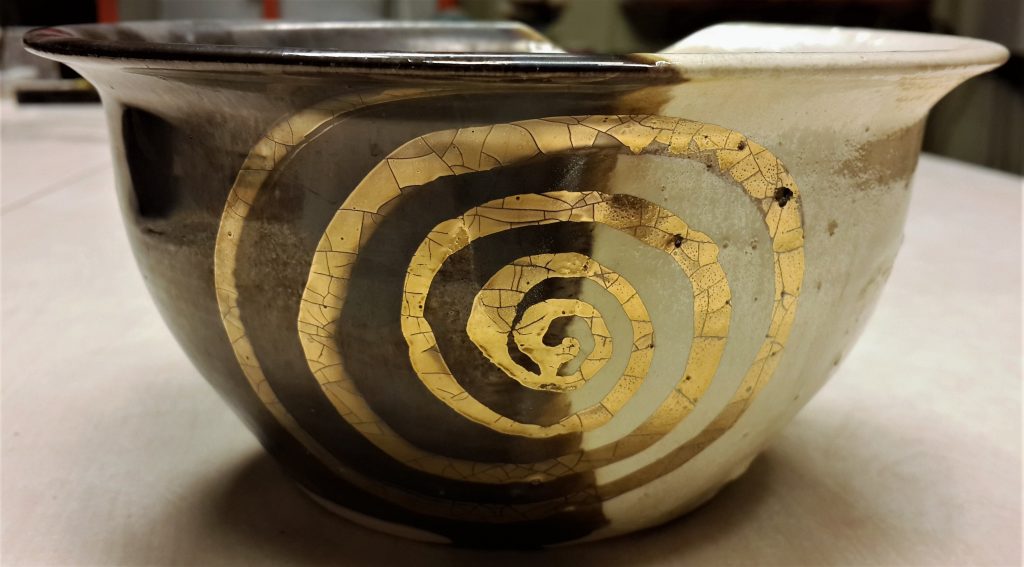  Altın Helezon Çanaklar / Gold Spiral Potteries  